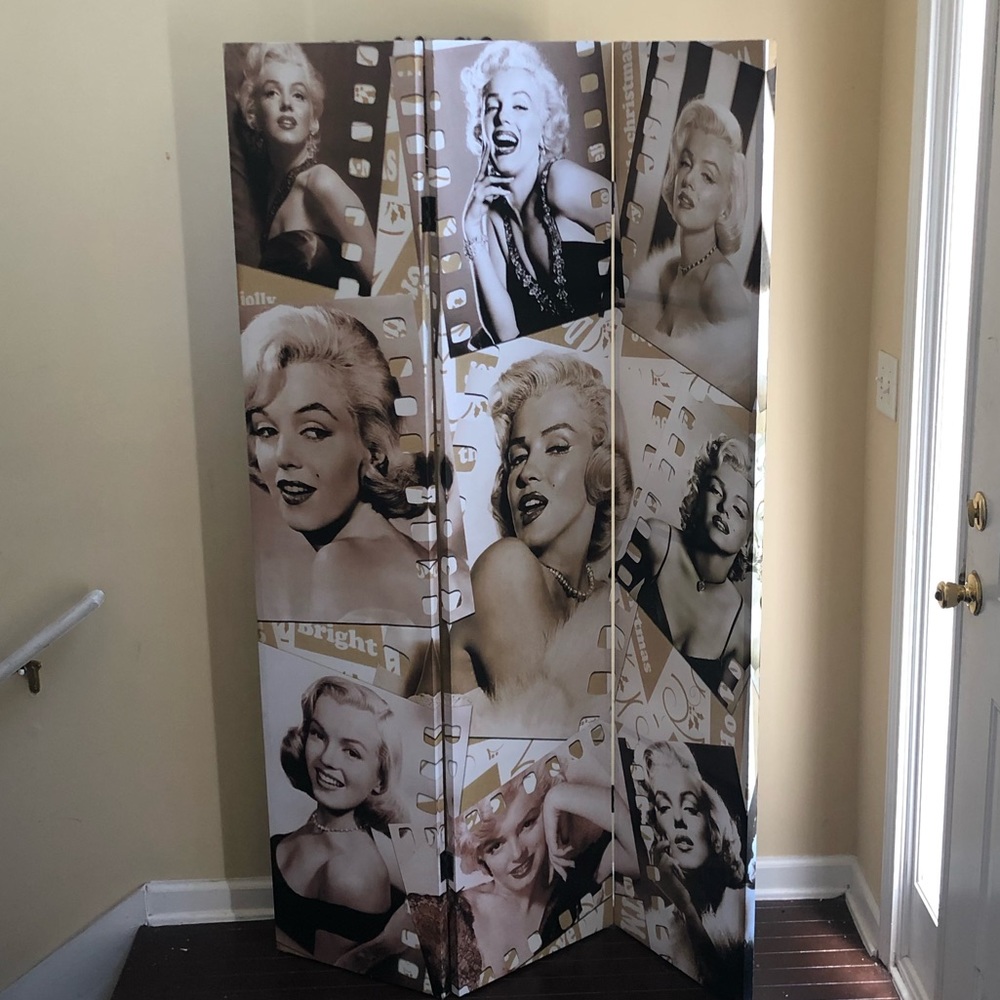 Marilyn Monroe Trifold Decor